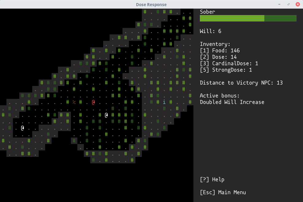 Dose Response Roguelike